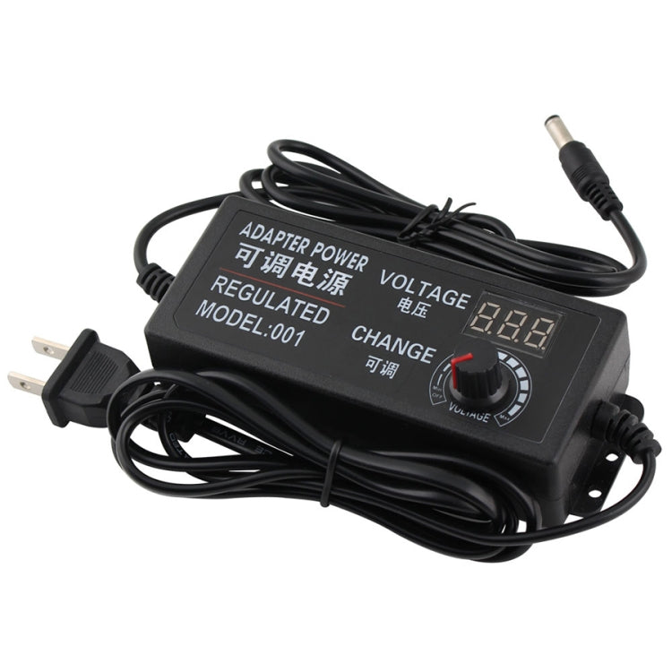 AC To DC Adjustable Voltage Power Adapter Universal Power Supply Display Screen Power Switching Charger US, Output Voltage:9-24V-3A - Power Supplies by buy2fix | Online Shopping UK | buy2fix