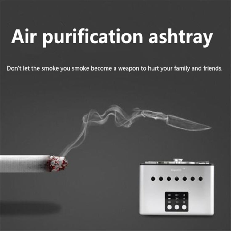 Filter Purification Ashtray Negative Ion Ashtray Intelligent Ashtray(Pink) - Home & Garden by buy2fix | Online Shopping UK | buy2fix