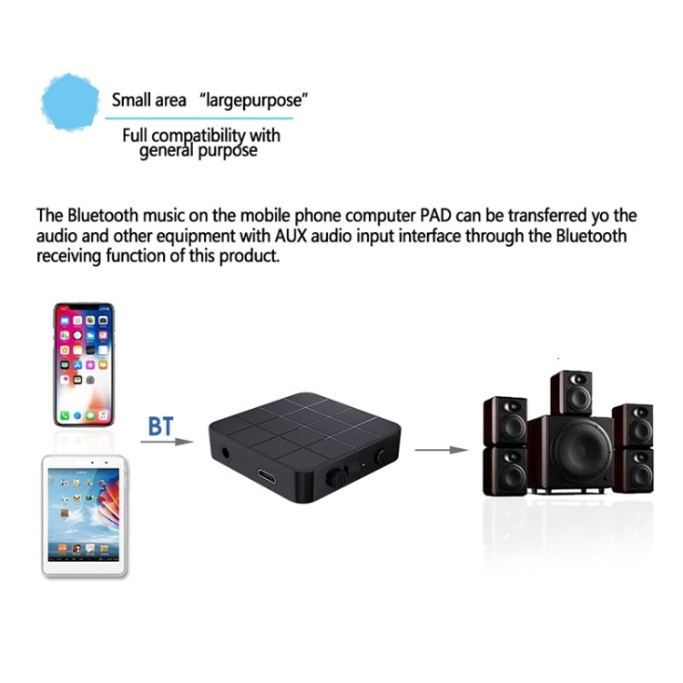B32 2 in 1 Bluetooth 5.0 TV Computer Wireless Audio Bluetooth Adapter Bluetooth Transmitter Receiver - Apple Accessories by buy2fix | Online Shopping UK | buy2fix