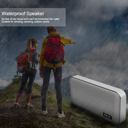 AEC BT-205 Portable Wireless Bluetooth Speaker Stereo Music Loudspeaker Built-in Microphone, Support TF Card(White) - Mini Speaker by AEC | Online Shopping UK | buy2fix