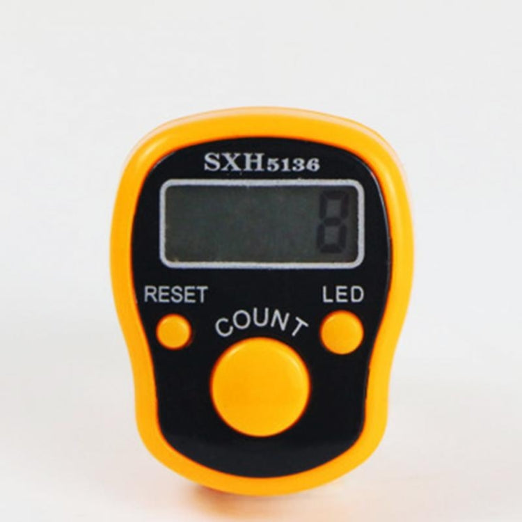 Electronic Digital Counter Portable Hand Operated Tally LCD Screen Finger Counter, Random Color - Consumer Electronics by buy2fix | Online Shopping UK | buy2fix