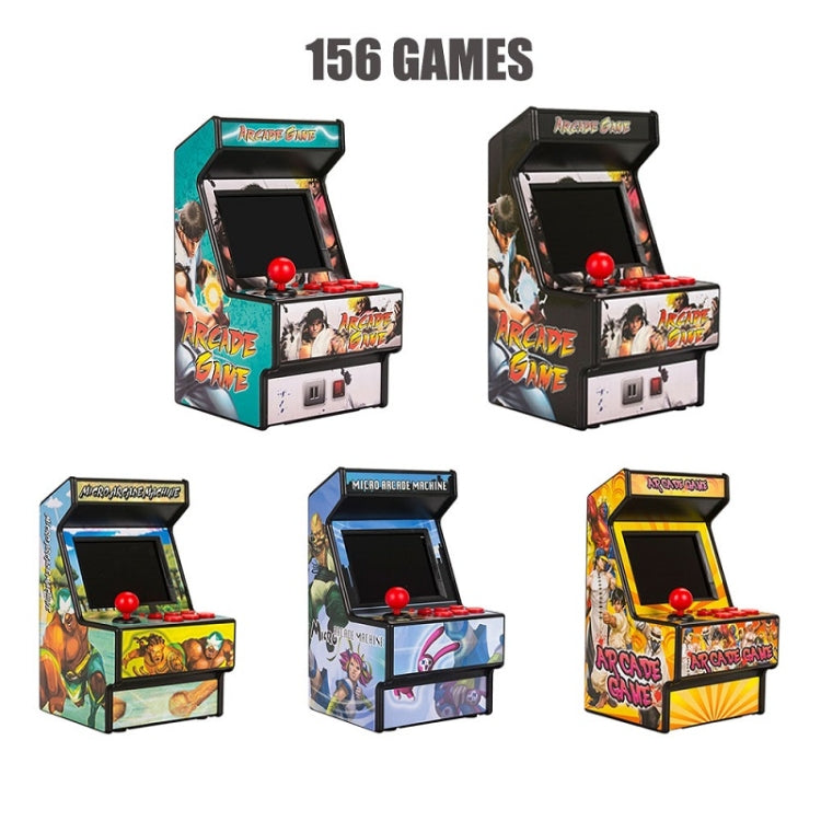 Retro Mini Arcade Handheld Game Console 16-bit Built-in 156 Games (Arcade 2 #) - Pocket Console by buy2fix | Online Shopping UK | buy2fix