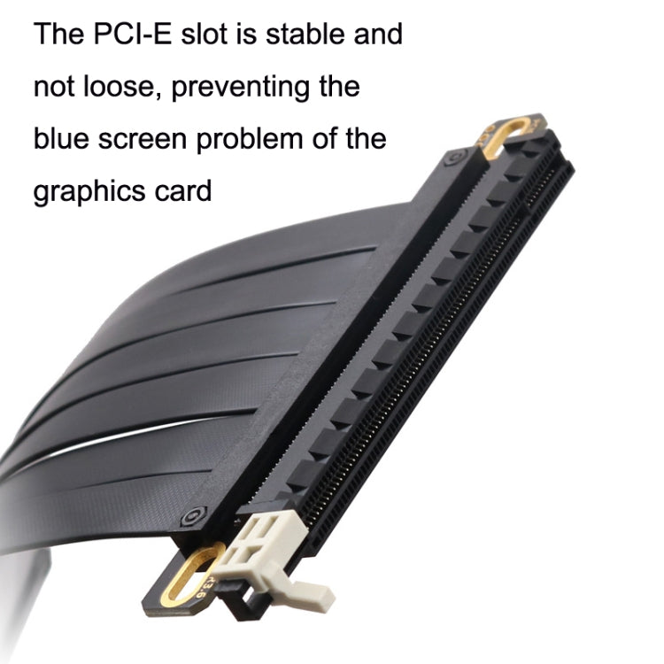 PCI-E 3.0 16X 180-degree Graphics Card Extension Cable Adapter Cable, Length: 20cm -  by buy2fix | Online Shopping UK | buy2fix