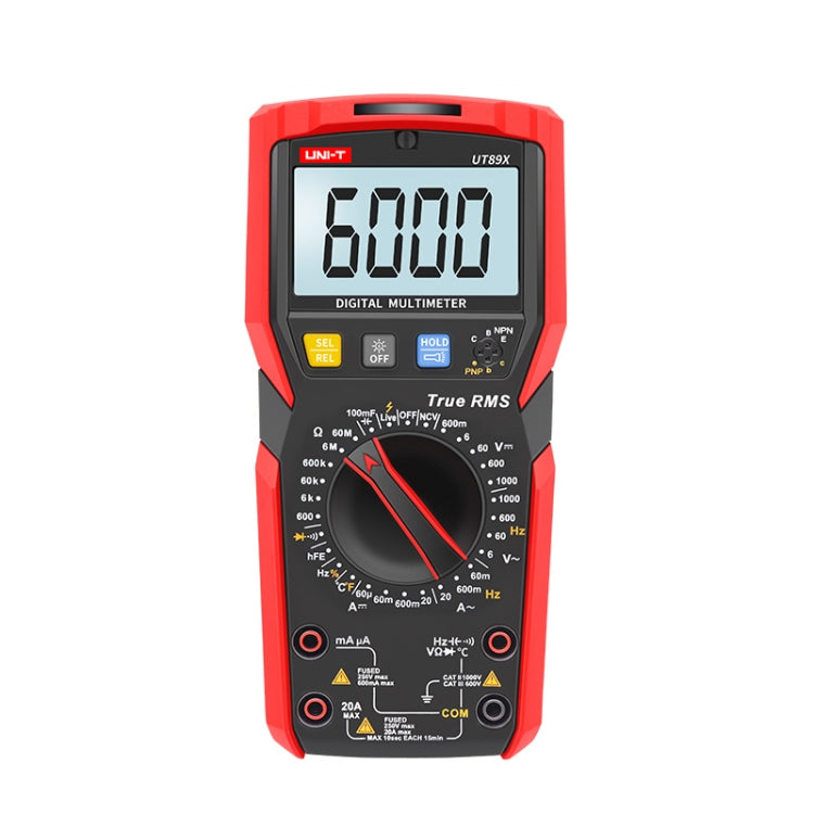 UNI-T UT89X Digital High-Precision Multimeter Digital Display Multi-Meter - Digital Multimeter by UNI-T | Online Shopping UK | buy2fix