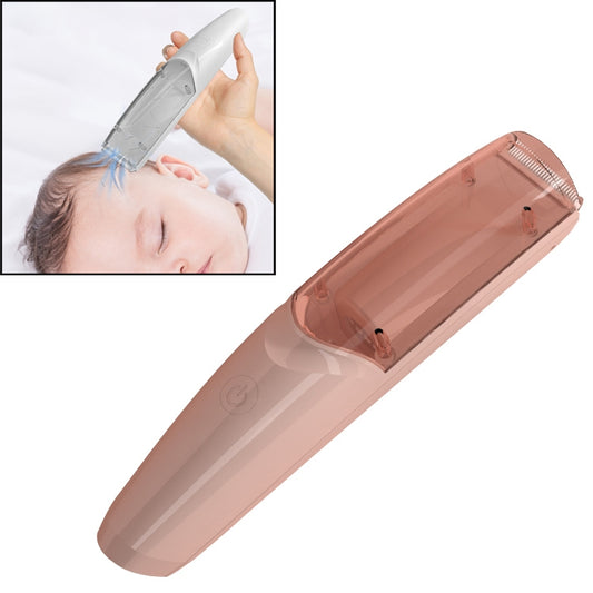 Household Baby Children's Rechargeable Electric Push Shaving Head Hair Clipper(Pink) - Hair Trimmer by buy2fix | Online Shopping UK | buy2fix