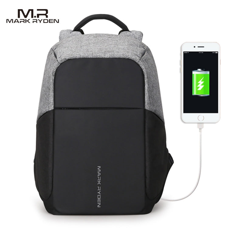 Mark Ryden Multifunction USB charging Men 15inch Laptop Backpack - 15 inch by buy2fix | Online Shopping UK | buy2fix