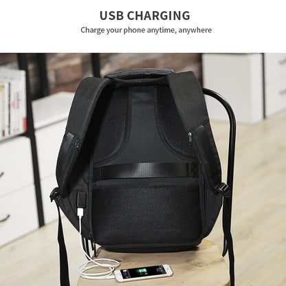 Mark Ryden Multifunction USB charging Men 15inch Laptop Backpack - 15 inch by buy2fix | Online Shopping UK | buy2fix