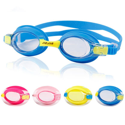 JIEJIA J2670 Silicone Swimming Goggles for Children(Blue) - Swimming Glasses by buy2fix | Online Shopping UK | buy2fix