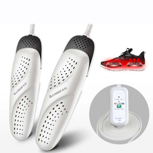 Chigo 220V Shoe Dryer Household Adult And Child Warm Shoe Dryer, CN Plug, Style:Telescopic Timing - Home & Garden by buy2fix | Online Shopping UK | buy2fix