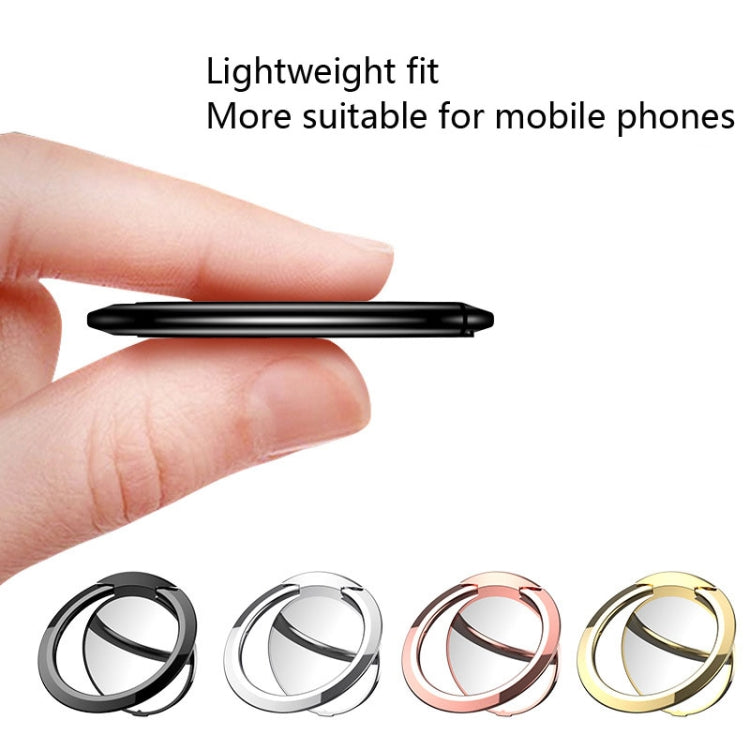 10 PCS Mobile Phone Ring Holder Creative Metal Ring Buckle Holder(Silver) - Ring Holder by buy2fix | Online Shopping UK | buy2fix