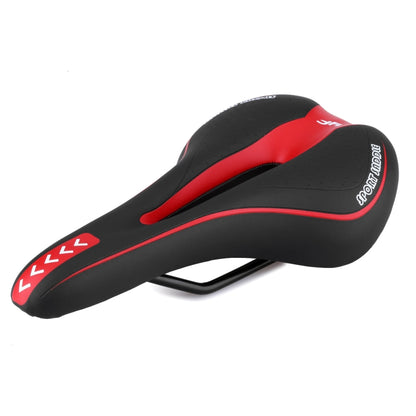 YAFEE YF-1018 Mountain Bike Saddle Bicycle Riding Saddle Bicycle Saddle(Black Red) - Outdoor & Sports by YAFEE | Online Shopping UK | buy2fix