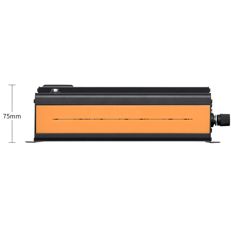 XUYUAN 4000W Car Inverter LED Colorful Atmosphere Light 4 USB Charging Converter, Specification: 12V-220V - Modified Square Wave by buy2fix | Online Shopping UK | buy2fix