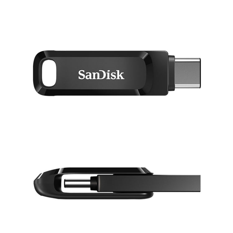 SanDisk Type-C + USB 3.1 Interface OTG High Speed Computer Phone U Disk, Colour: SDDDC3 Black Plastic Shell, Capacity: 64GB - USB Flash Drives by SanDisk | Online Shopping UK | buy2fix