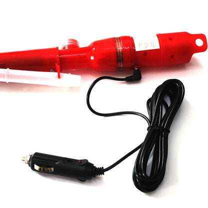 Vehicle-Mounted Electric Oil Pump Oil Pipe Fuel Pump Fish Tank Water Changer(12V Red) - oil tank tubes & oil pumps by buy2fix | Online Shopping UK | buy2fix