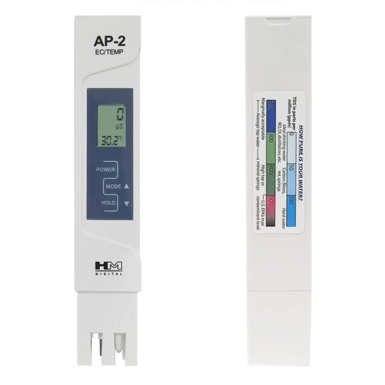 AP-2 HM Conductivity Pen TDS Pen Conductivity Meter - Other Tester Tool by buy2fix | Online Shopping UK | buy2fix