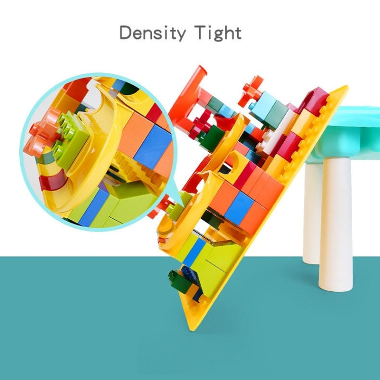 Multifunctional Building Table Learning Toy Puzzle Assembling Toy For Children, Style: Table + Chair + 101 Blocks - Building Blocks by buy2fix | Online Shopping UK | buy2fix