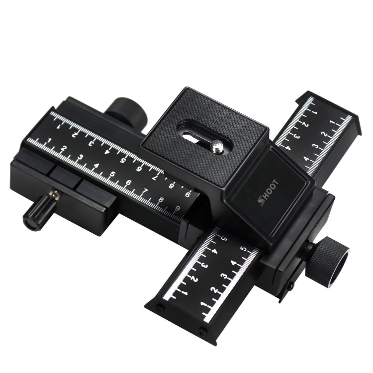 Shoot 4-Way Macro Focusing Focus Rail Slider / Close-Up Shooting Rail Slider - Camera Accessories by Shoot | Online Shopping UK | buy2fix