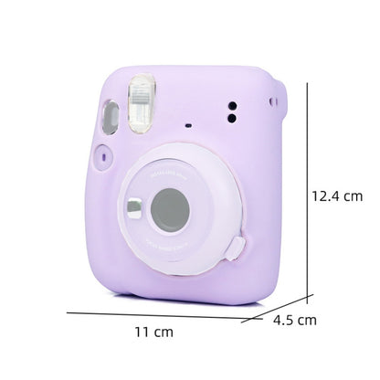 Camera Jelly Color Silicone Protective Cover For Fujifilm Instax mini 11(White) - Camera Accessories by buy2fix | Online Shopping UK | buy2fix