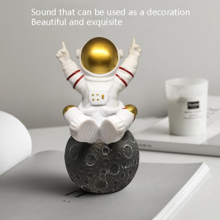 Wireless Bluetooth Small Speaker TWS Mini Portable Astronaut Audio(Gold) - Mini Speaker by buy2fix | Online Shopping UK | buy2fix