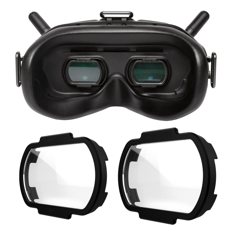 Sunnylife FV-Q9334 2 PCS Myopia Lens Nearsighted Corrective Aspherical Lens for DJI FPV Goggles V2, Colour: 550 Degree - Lens Accessories by Sunnylife | Online Shopping UK | buy2fix