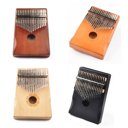 17-Tone Thumb Piano Kalimba Beginners Introduction Finger Piano, Colour: Black - Keyboard Instruments by buy2fix | Online Shopping UK | buy2fix