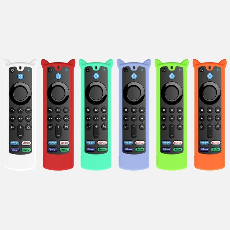 2 PCS Y26 Remote Control Case For Amazon ALEXA Voice Remote 3rd Gen(Red) - Consumer Electronics by buy2fix | Online Shopping UK | buy2fix