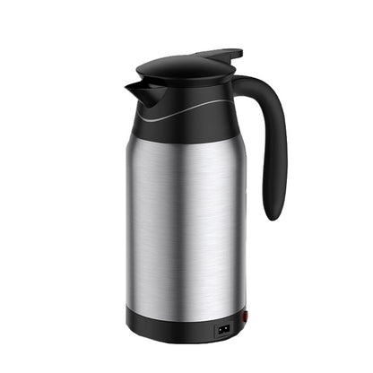 Car Heating Cup Electric Heating Cup Kettle(24V Steel Color) - In Car by buy2fix | Online Shopping UK | buy2fix