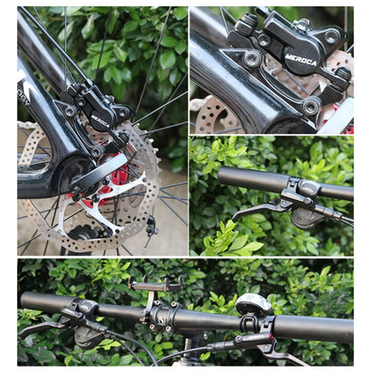 Meroca M800 Bicycle Brake Mountain Bike Universal Bilateral Brake Oil Pressure Disc Brake, Style: Right Front 800mm + Disc Brake - Outdoor & Sports by Meroca | Online Shopping UK | buy2fix