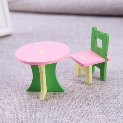 Simulation Miniature Wooden Furniture Kids Toys Doll House Set(582) - Toys & Hobbies by buy2fix | Online Shopping UK | buy2fix