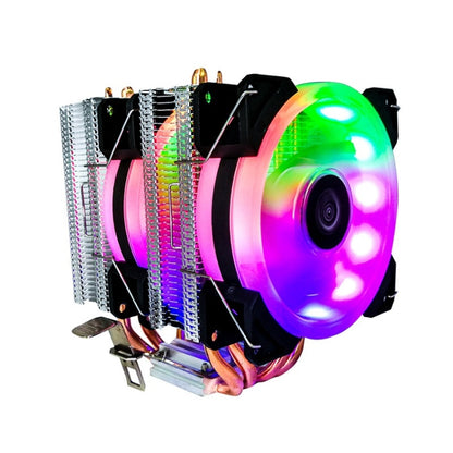 COOL STORM CT-4U-9cm Heat Pipe Dual-Tower CPU Radiator Copper Pipe 9 Cm Fan For Intel/AMD Platform Specification： Aurora Double Fan 3 Line - Fan Cooling by COOL STORM | Online Shopping UK | buy2fix