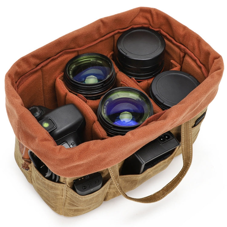 K707 Portable SLR Lens Liner Bag Camera Storage Bag(Navy Blue) - Camera Accessories by buy2fix | Online Shopping UK | buy2fix