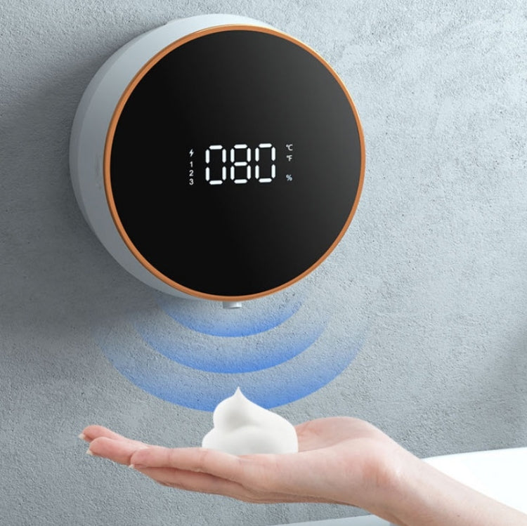 W1 Wall-Mounted Smart Infrared Sensor USB Charging Foam Soap Dispenser(White) - Home & Garden by buy2fix | Online Shopping UK | buy2fix
