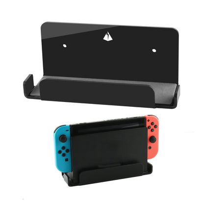Game Console Wall Storage Bracket Game Console Accessories Storage Rack For Nintendo Switch(Black) - Holder by buy2fix | Online Shopping UK | buy2fix