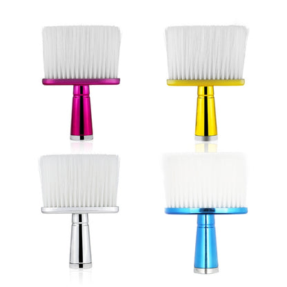 P6424 Hairdresser Sweeping Hair Brushes Hairdressing Nylon Soft Cleaning Brushes Home Hair Salons Shaving Broken Hair Brushes(Blue) - Hair Trimmer by buy2fix | Online Shopping UK | buy2fix