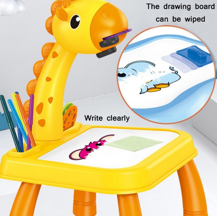 Children Multifunctional Projection Painting Toy Writing Board, wthout Watercolor Pen, Style: Blue (No Projection) - Drawing Toys by buy2fix | Online Shopping UK | buy2fix