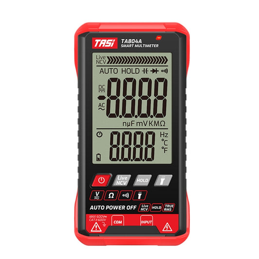 TA804A Auto Digital Intelligent Multimeter OHM NCV Voltage Meter - Consumer Electronics by buy2fix | Online Shopping UK | buy2fix