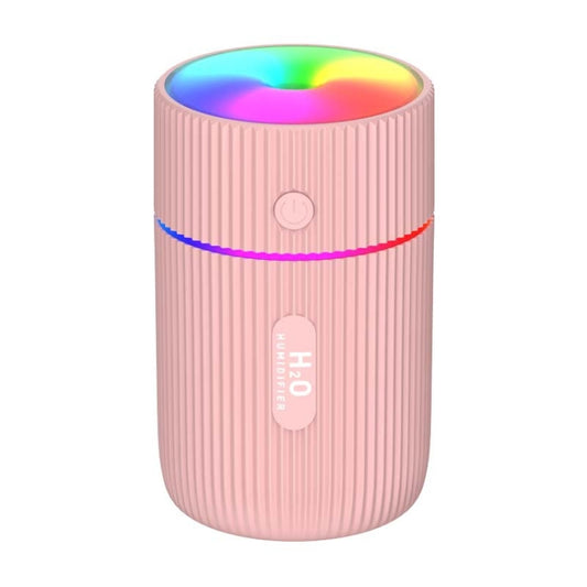 Colorful Cup Humidifier USB Mini Car Air Purifier(Pink) - Home & Garden by buy2fix | Online Shopping UK | buy2fix