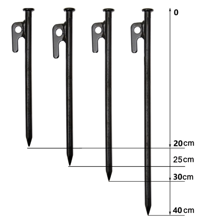 4 PCS 25cm Outdoor Camping Windproof Fixed Canopy Ground Nails - Tents & Accessories by buy2fix | Online Shopping UK | buy2fix