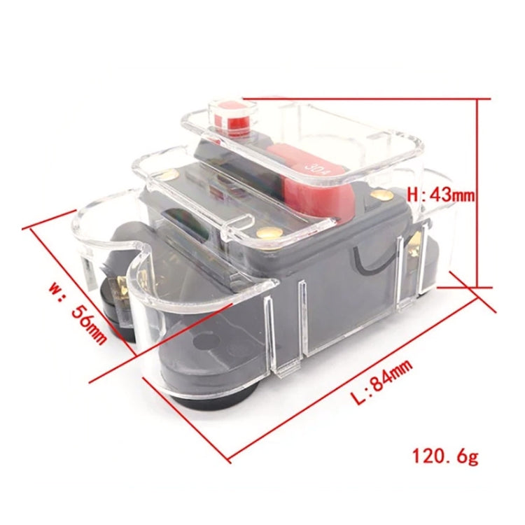 CB2 Car RV Yacht Audio Modification Automatic Circuit Breaker Switch, Specification: 30A - In Car by buy2fix | Online Shopping UK | buy2fix