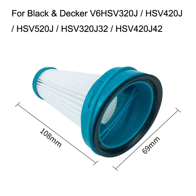 2 PCS Filter Element Accessories For Black Decker HSV320J / HSV420J - Consumer Electronics by buy2fix | Online Shopping UK | buy2fix