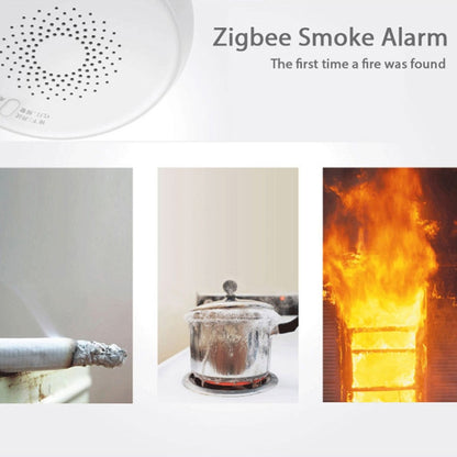 ZB-SMK-1 Smart Wireless Smoke Detector - Smoke Gas Detector by buy2fix | Online Shopping UK | buy2fix