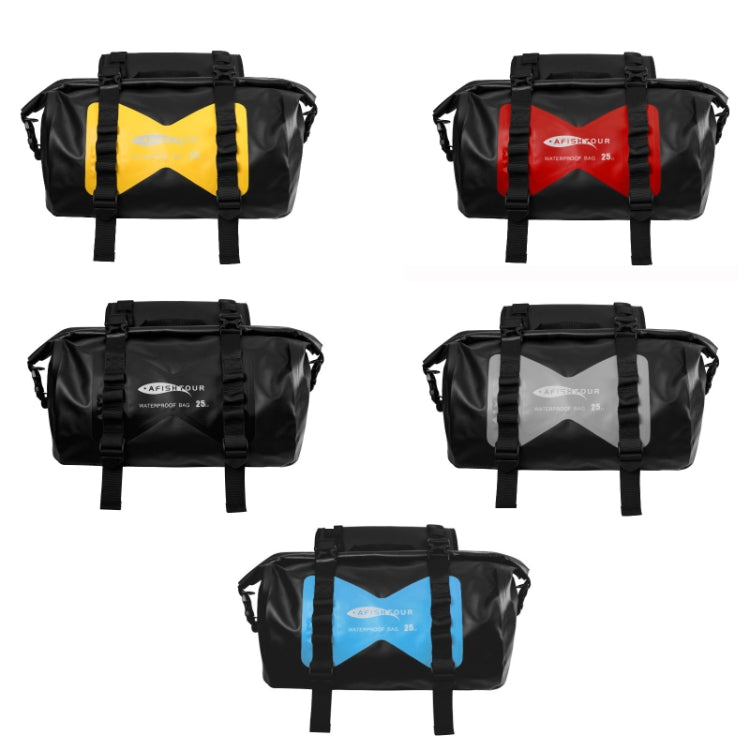 AFISHTOUR FM2021 Large Capacity Waterproof Motorcycle Rear Seat Bag, Color: Grey - In Car by AFISHTOUR | Online Shopping UK | buy2fix
