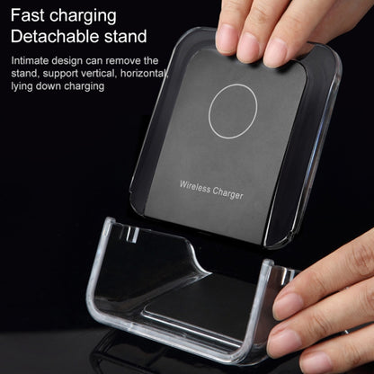 A9191 10W 3 in 1 Multifunctional Vertical Wireless Charger(Blue) - Wireless Charger by buy2fix | Online Shopping UK | buy2fix