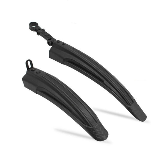 5 Sets  Dual Color Bicycle Mudguard Mountain Bike Fenders Set(All Black) - Outdoor & Sports by buy2fix | Online Shopping UK | buy2fix