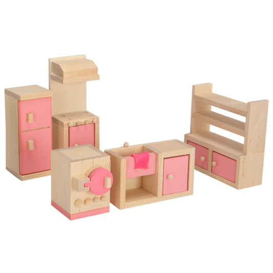 Pretend Play Mini Simulation Children Small Furniture Doll House Toy(Kitchen) - Pretend Play Toys by buy2fix | Online Shopping UK | buy2fix