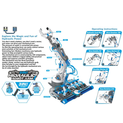 DIY Assembled Science Experiment Engineering Educational Toys(101 Blue) - DIY Developmental Toys by null | Online Shopping UK | buy2fix