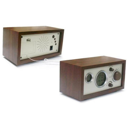 SY-601 Home Multifunctional Retro Wooden Radio Electronic Thermometer Alarm Clock(Random Color Delivery) - Radio Player by buy2fix | Online Shopping UK | buy2fix