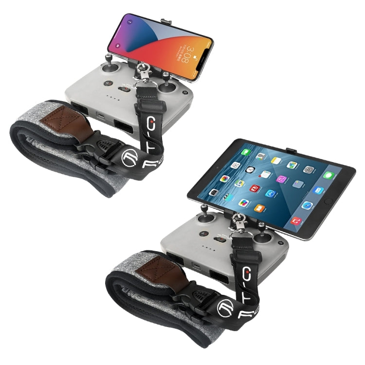 RCSTQ Remote Control Phone Tablet Bracket for DJI Mavic 3/Mini 2/Mini 3 Pro,Style: With Thick Lanyard - Holder Series by RCSTQ | Online Shopping UK | buy2fix