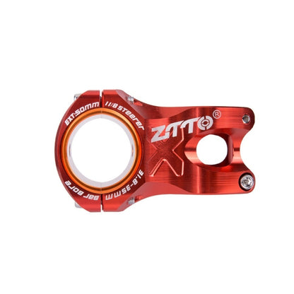 ZTTO Bicycle Handlebar Hollow 0 Degree Short Riser(Red) - Others by ZTTO | Online Shopping UK | buy2fix