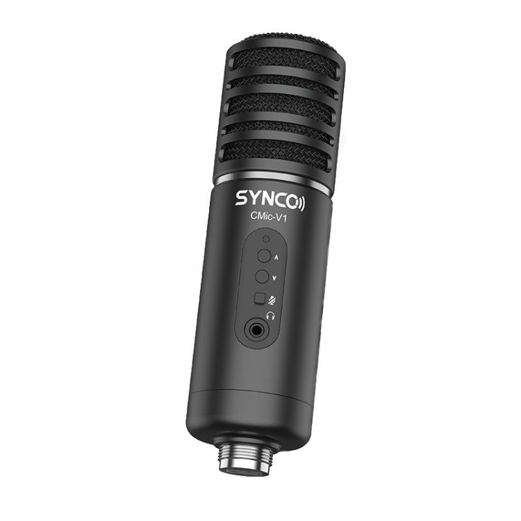 SYNCO V1 Live Large-diaphragm Radio Microphone(Black) - Consumer Electronics by buy2fix | Online Shopping UK | buy2fix